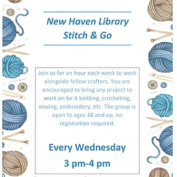 New Haven Library Stitch & Go
