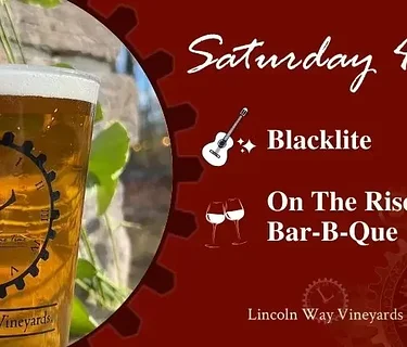 Saturday Tunes and Food with Blacklite & On The Rise Bar-B-Que