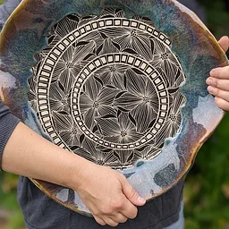 Scraffito Circle