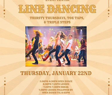 THIRSTY THURSDAY, TOE TAPS & TRIPLE STEPS!!
