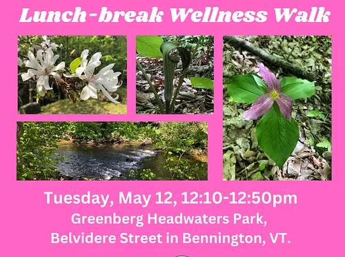 Spring Beauties Lunch-break Wellness Walk