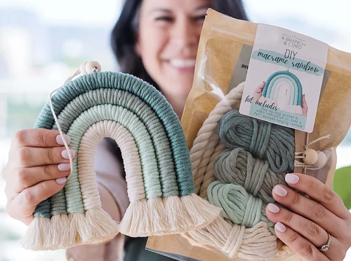 DIY Rainbow Wrapping