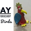 2-Day Pottery Workshop: Crazy Birds (day 2 of 2)