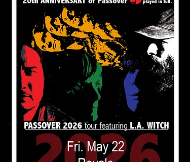 The Black Angels 20th Anniversary of Passover
