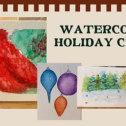 Watercolor Holiday Cards