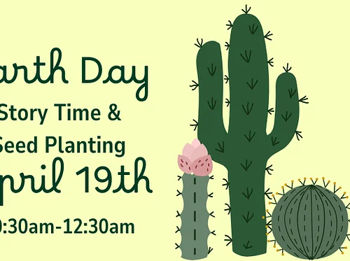 Earth Day Story Time & Seed Planting at The Farm