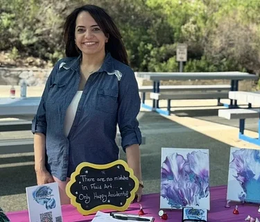 Art in Bloom: Acrylic Pour Painting Workshop