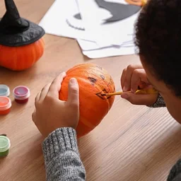 Advanced Craft: Paint a Mini Pumpkin