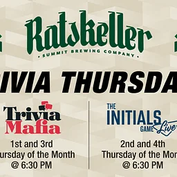 Trivia Thursdays in the Ratskeller • Trivia Mafia 1st & 3rd Thursday of the Month