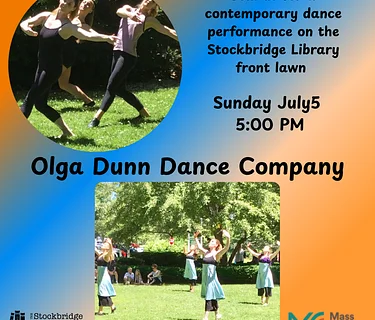 Olga Dunn Dance Company on the Library Lawn