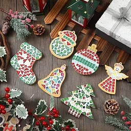 Holiday Mosaic Tile Ornament Workshop