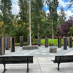 Veterans Monument Ribbon Cutting