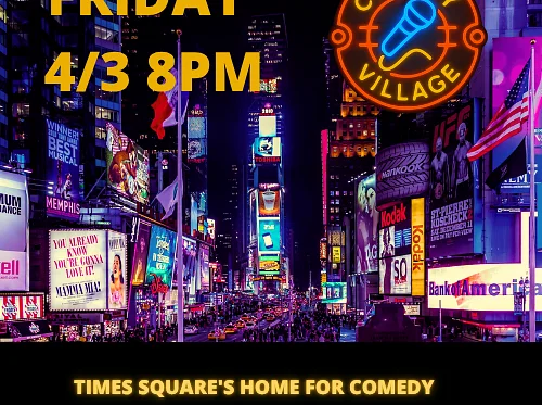 NYC Stand-Up | Fri, April 3rd @8 PM