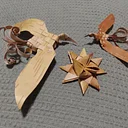 Making Birch Bark Decorations