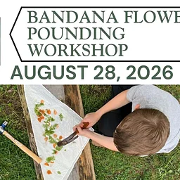 Bandana Flower Pounding Workshop (Middleborough)