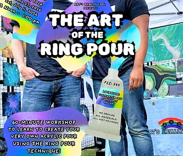The Art Of The Ring Pour – Fluid Art Workshop