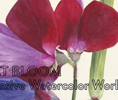 Quiet Bloom: Expressive Watercolor Workshop 
