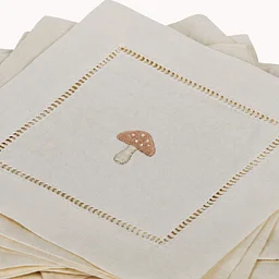 Embroidered Cocktail Napkins