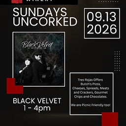 Sunday Music Uncorked with Black Velvet!