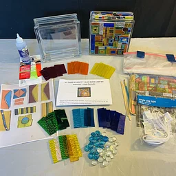 LET THERE BE LIGHT!!: Mosaic Glass Block Lamp Workshop