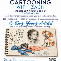 Cartoon Drawing with Zach