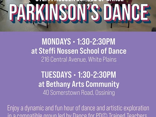 Parkinson’s Dance Class with Steffi Nossen School of Dance