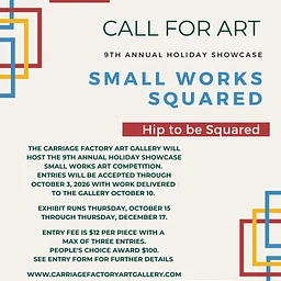 Call For Art: Hip to be Squared 2026