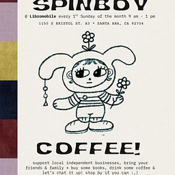 Spinboy Coffee with Tarjetitas con Amor & Cynthia Navarro