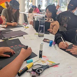 Free Art Workshop: Pop-up Mini Haunted House