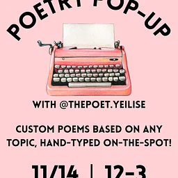 Poetry Pop-Up