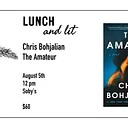 Lunch and Lit with Chris Bohjalian