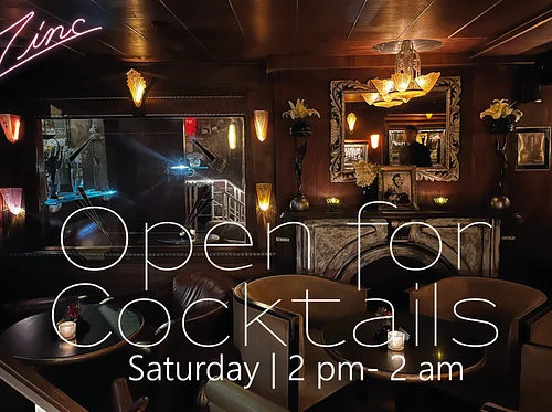 Open for cocktails