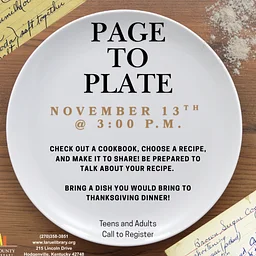 Page to Plate