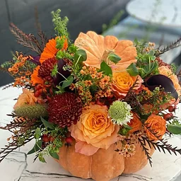 Mini Pumpkin Floral Arrangement