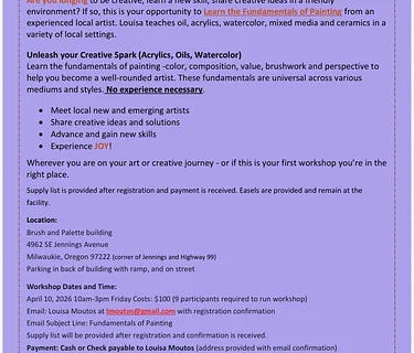 Learn Pallet Knife Painting