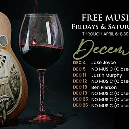 FREE Music Friday & Saturdays at grandview with Ben Pierson
