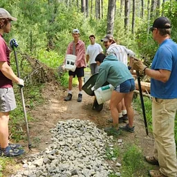 Volunteer Trail Work at Carvins Cove