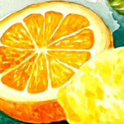 Art & Sip: Watercolor Citrus Still Life