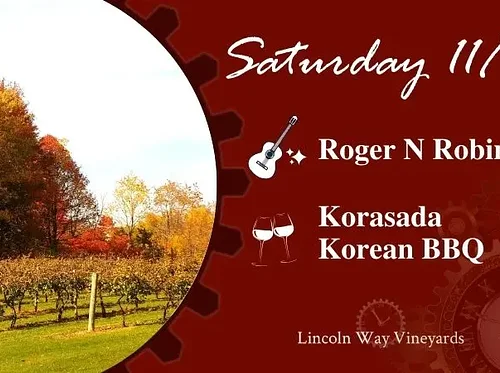 Saturday Tunes and Food with Roger N Robin and Korasada Korean BBQ