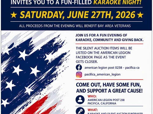 American Legion Karaoke Fundraiser