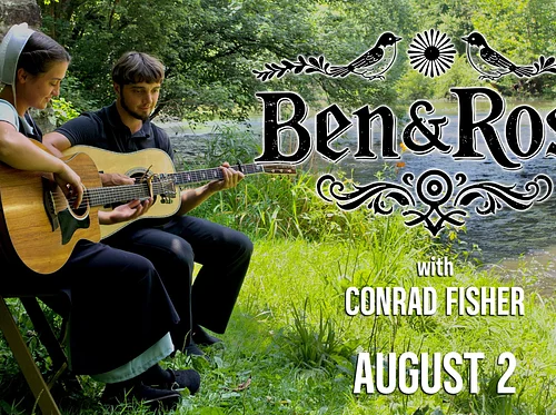 Ben & Rose with Conrad Fisher