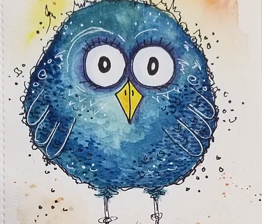 Mixed Media Doodle Birds Class