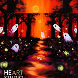 Halloween Paint & Sip Workshop (10/28/26 - Amherst)