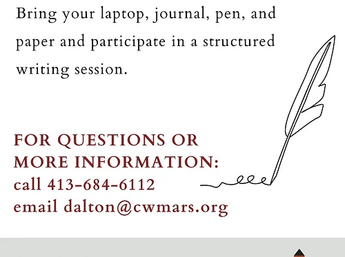 WEEKLY WEDNESDAY WRITING GROUP