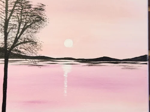 Peaceful Serenity Sip and Paint Class