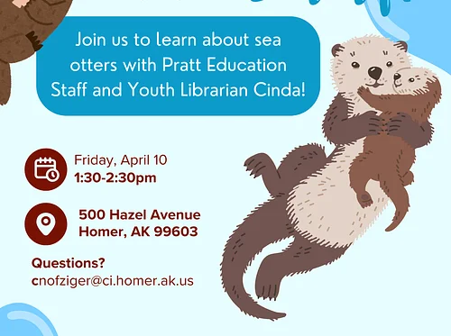 Sea Otters at the Library: An Early Release Day Program
