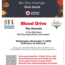 Community Blood Drive at the Hounds