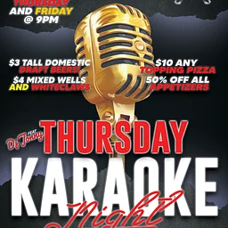 Karaoke Every Thursday Night!