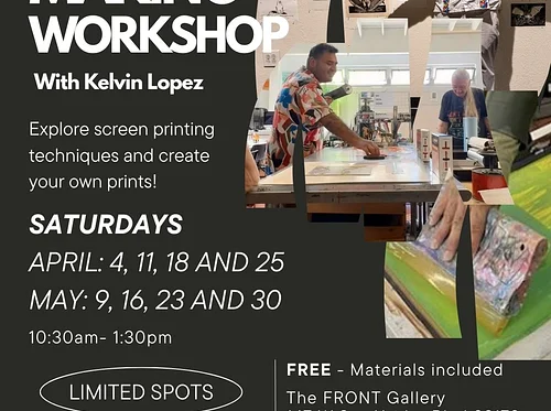 Printmaking Workshop with Kelvin Lopez