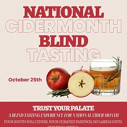 National Cider Month Blind Tasting 11:00am-4:00pm